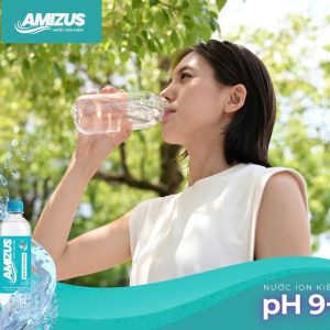 Nước ion kiềm AMIZUS pH9+ 350ml